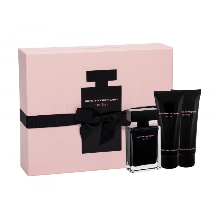 Narciso Rodriguez For Her Подаръчен комплект EDT 50 ml + душ гел 75 ml + лосион за тяло 75 ml