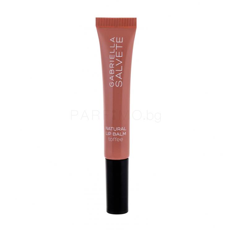 Gabriella Salvete Natural Lip Balm Балсам за устни за жени 9 ml Нюанс 04 Toffee