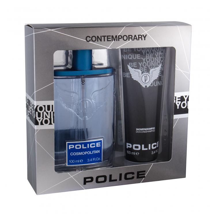 Police Cosmopolitan Подаръчен комплект EDT 100 ml + душ гел 100 ml