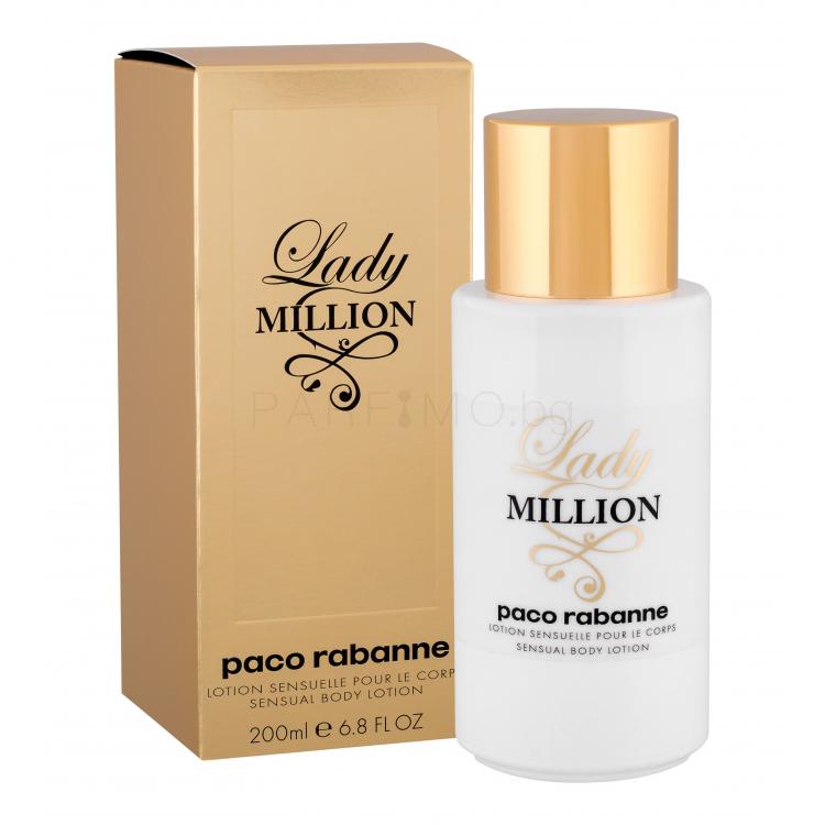 Paco Rabanne Lady Million Лосион за тяло за жени 200 ml