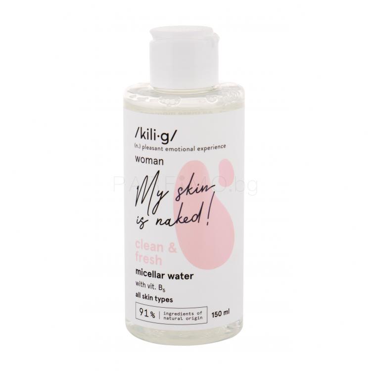 kili·g woman clean &amp; fresh Мицеларна вода за жени 150 ml