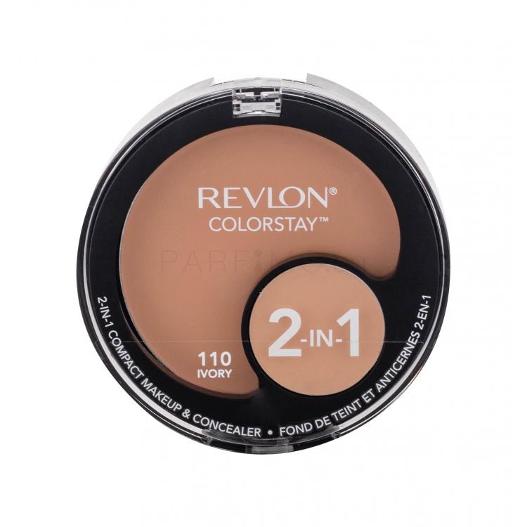 Revlon Colorstay 2-In-1 Фон дьо тен за жени 12,3 гр Нюанс 110 Ivory