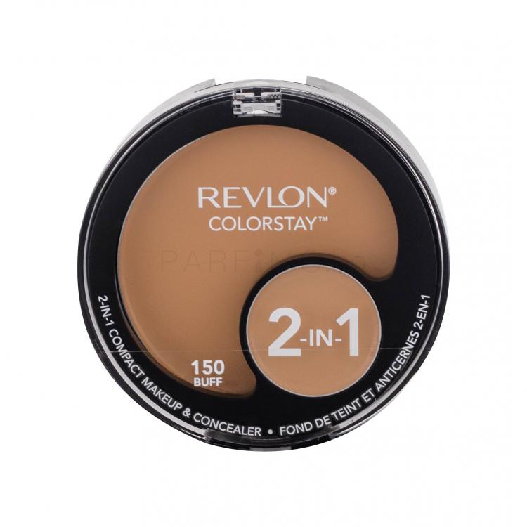Revlon Colorstay 2-In-1 Фон дьо тен за жени 12,3 гр Нюанс 150 Buff