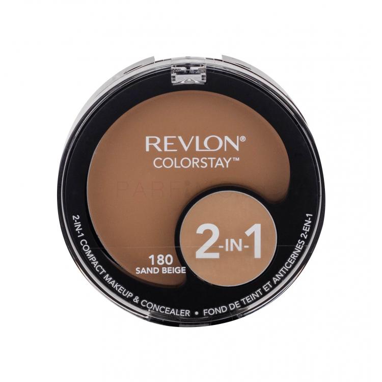 Revlon Colorstay 2-In-1 Фон дьо тен за жени 12,3 гр Нюанс 180 Sand Beige