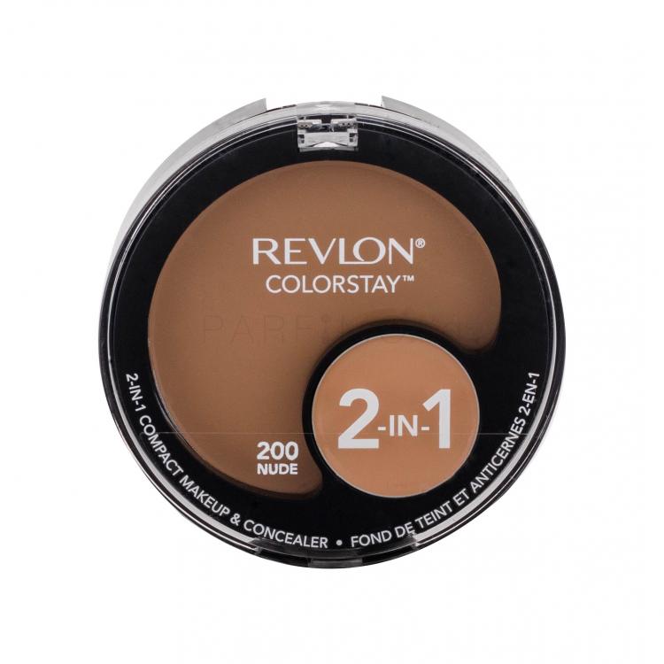 Revlon Colorstay 2-In-1 Фон дьо тен за жени 12,3 гр Нюанс 200 Nude