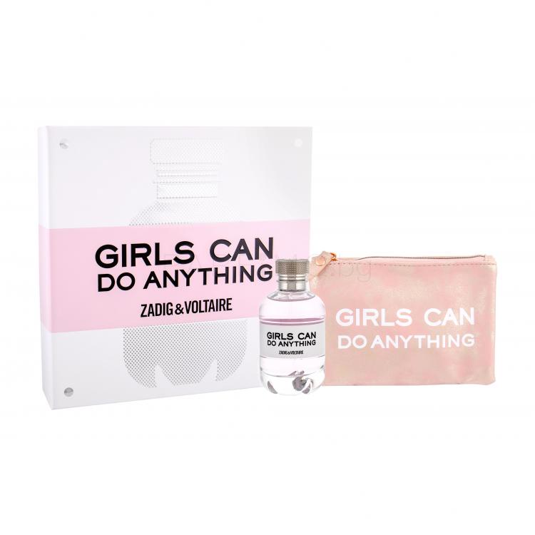 Zadig &amp; Voltaire Girls Can Do Anything Подаръчен комплект EDP 90 ml + козметична чантичка