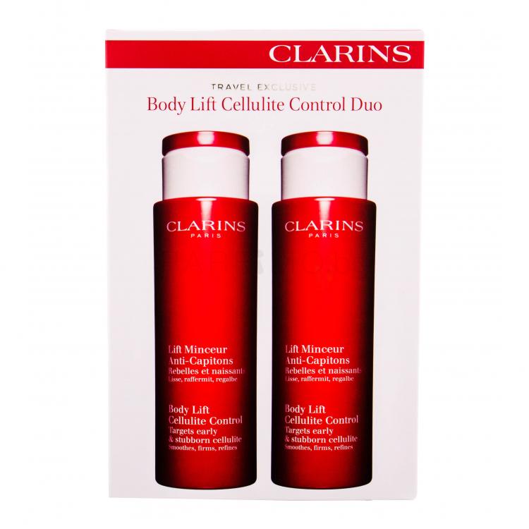 Clarins Body Expert Contouring Care Body Lift Cellulite Control Подаръчен комплект грижа за отслабване против целулит 2бр x 200 ml