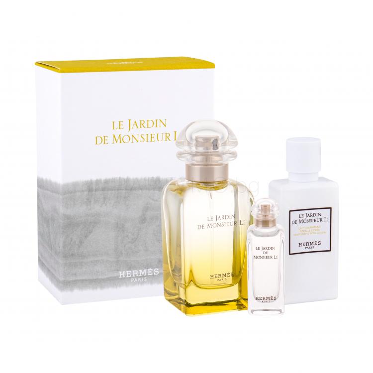 Hermes Le Jardin de Monsieur Li Подаръчен комплект EDT 50 ml + лосион за тяло 40 ml + EDT 7,5 ml
