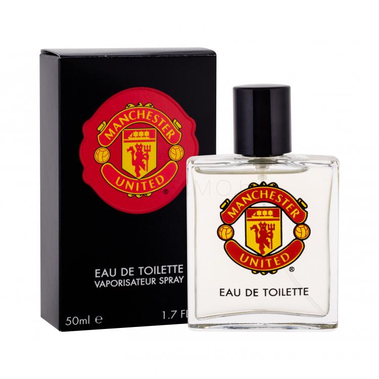 Manchester United Black Eau de Toilette за мъже 50 ml