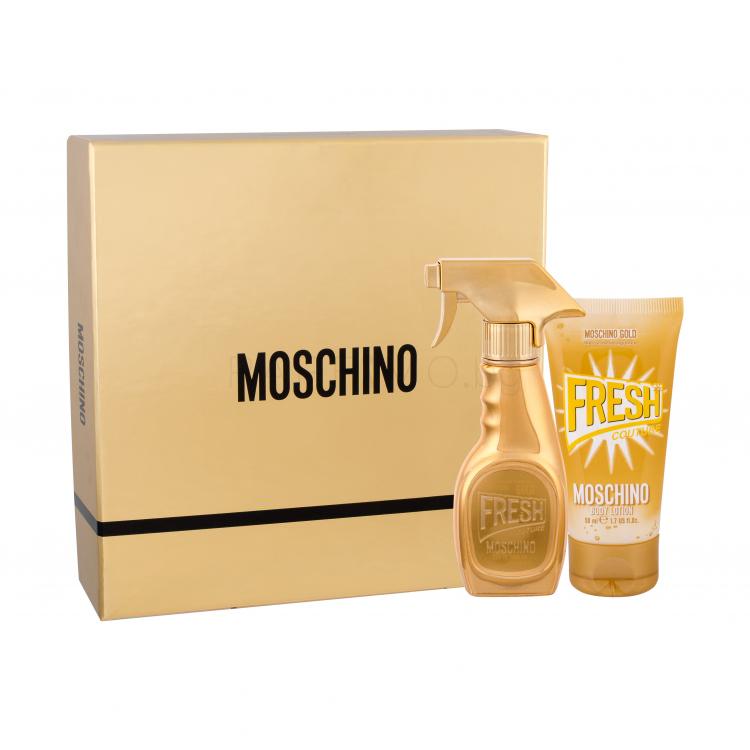 Moschino Fresh Couture Gold Подаръчен комплект EDP 30 ml + лосион за тяло 50 ml