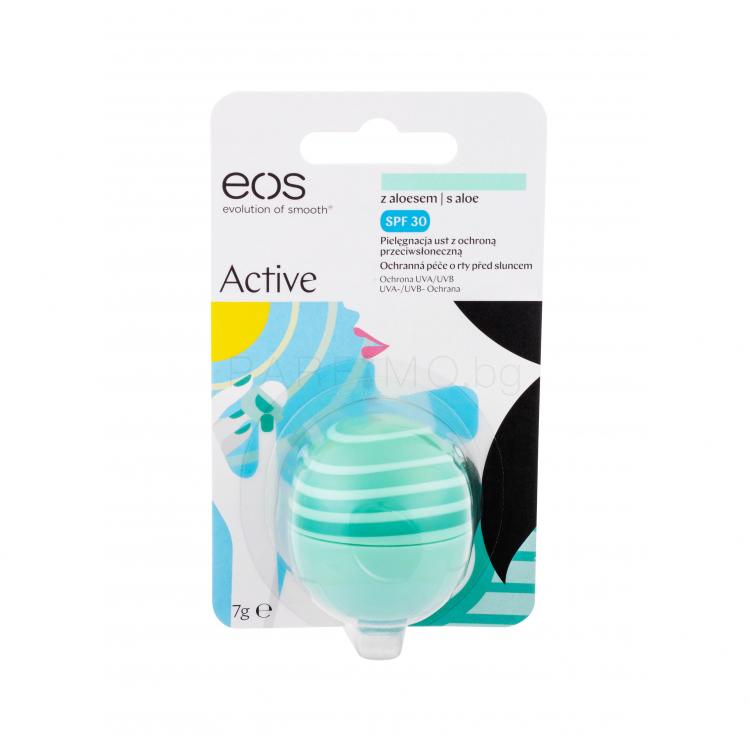 EOS Active SPF30 Балсам за устни за жени 7 гр Нюанс Aloe