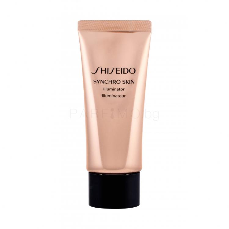 Shiseido Synchro Skin Illuminator Хайлайтър за жени 40 ml Нюанс Rose Gold