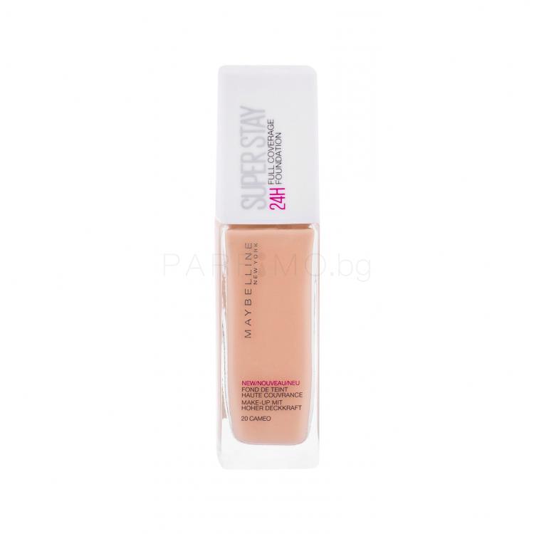 Maybelline Superstay 24h Full Coverage Фон дьо тен за жени 30 ml Нюанс 20 Cameo