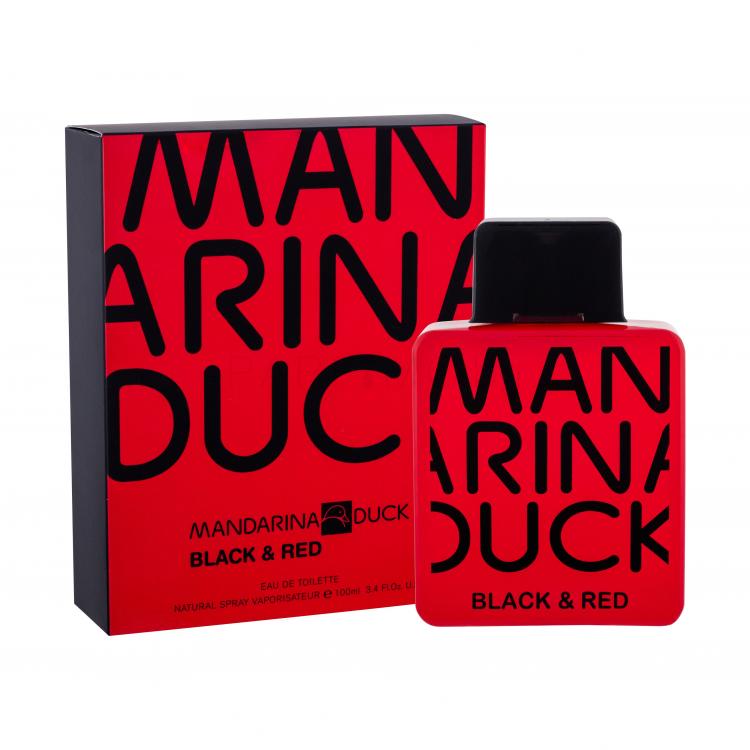 Mandarina Duck Black &amp; Red Eau de Toilette за мъже 100 ml
