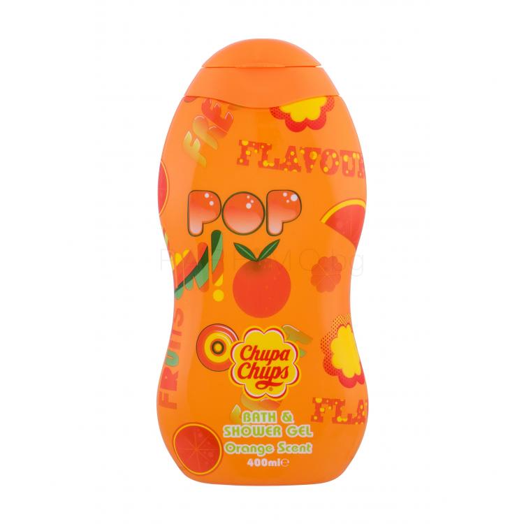 Chupa Chups Bath &amp; Shower Orange Scent Душ гел за деца 400 ml