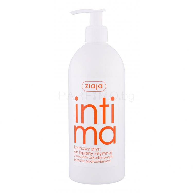 Ziaja Intimate Creamy Wash With Ascorbic Acid Интимна хигиена за жени 500 ml