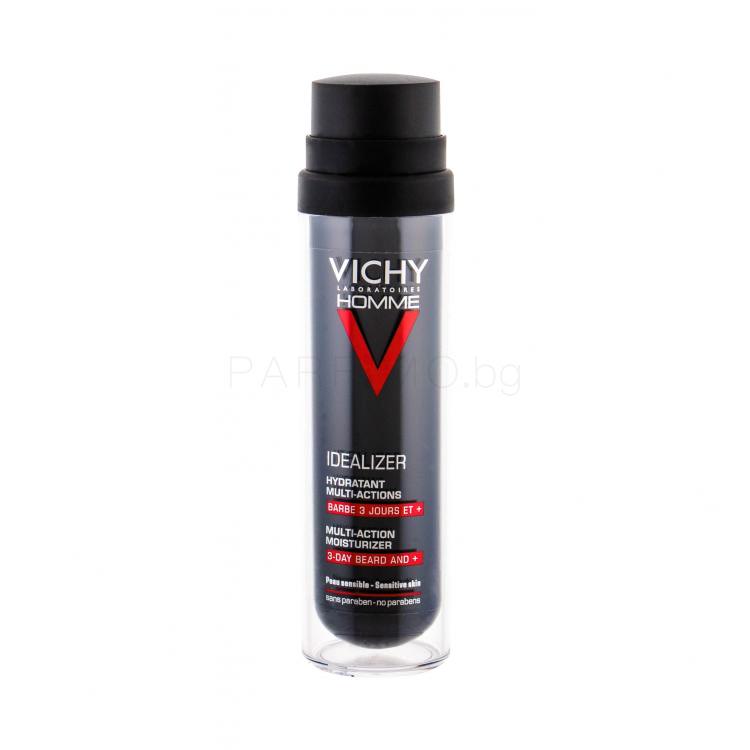 Vichy Homme Idealizer 3-Day Beard And + Дневен крем за лице за мъже 50 ml