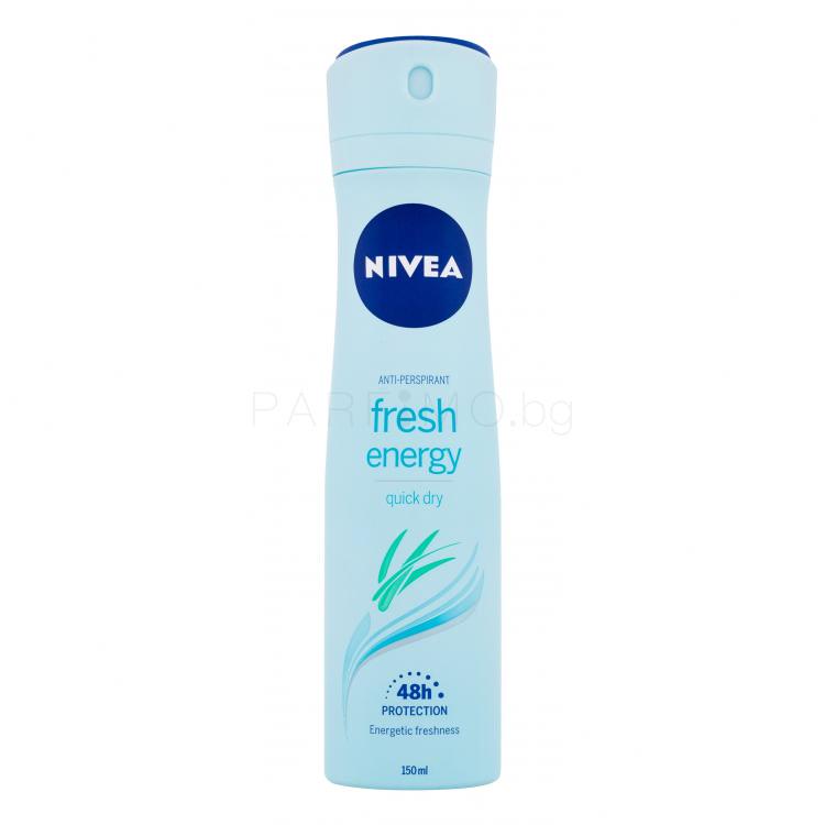 Nivea Energy Fresh 48h Антиперспирант за жени 150 ml