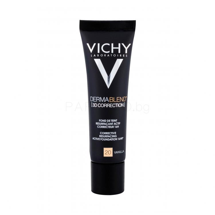 Vichy Dermablend™ 3D Antiwrinkle &amp; Firming Day Cream SPF25 Фон дьо тен за жени 30 ml Нюанс 20 Vanilla