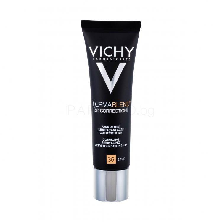 Vichy Dermablend™ 3D Antiwrinkle &amp; Firming Day Cream SPF25 Фон дьо тен за жени 30 ml Нюанс 35 Sand
