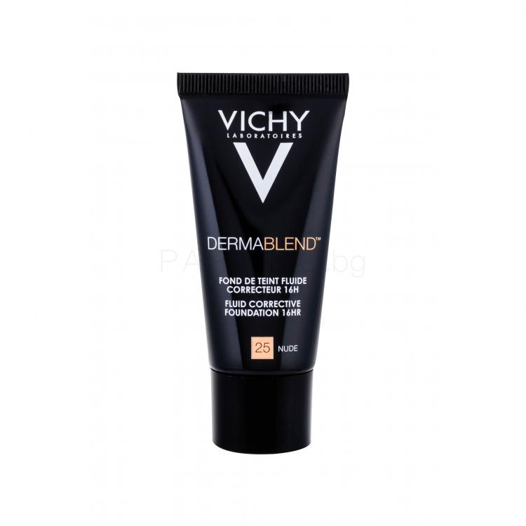 Vichy Dermablend™ Fluid Corrective Foundation SPF28 Фон дьо тен за жени 30 ml Нюанс 25 Nude