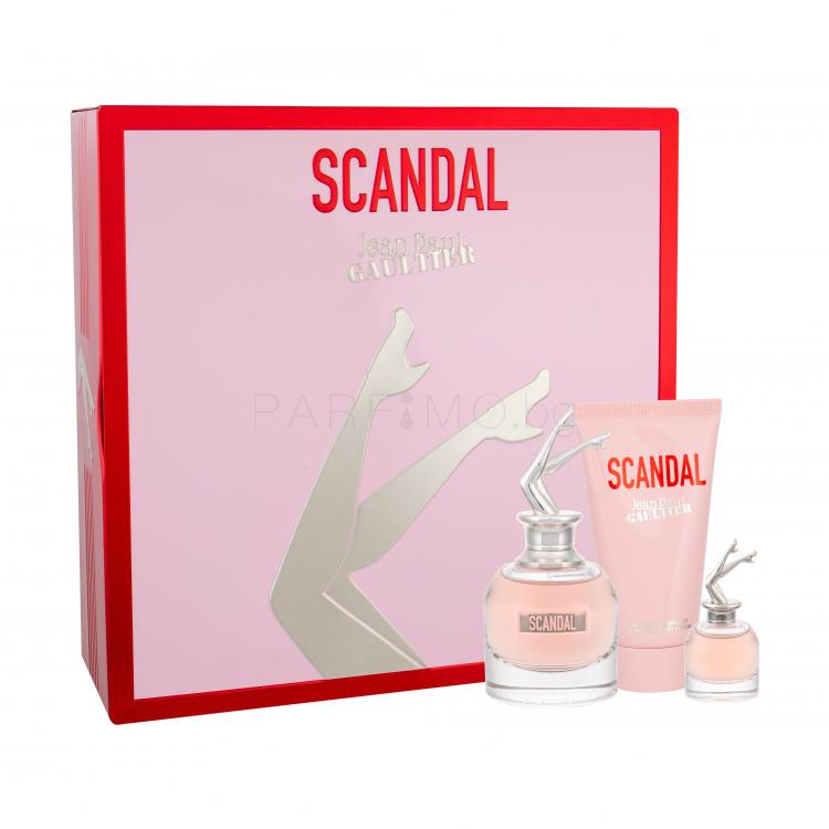 Jean Paul Gaultier Scandal Подаръчен комплект EDP 50 ml + лосион за тяло 75 ml + EDP 6 ml