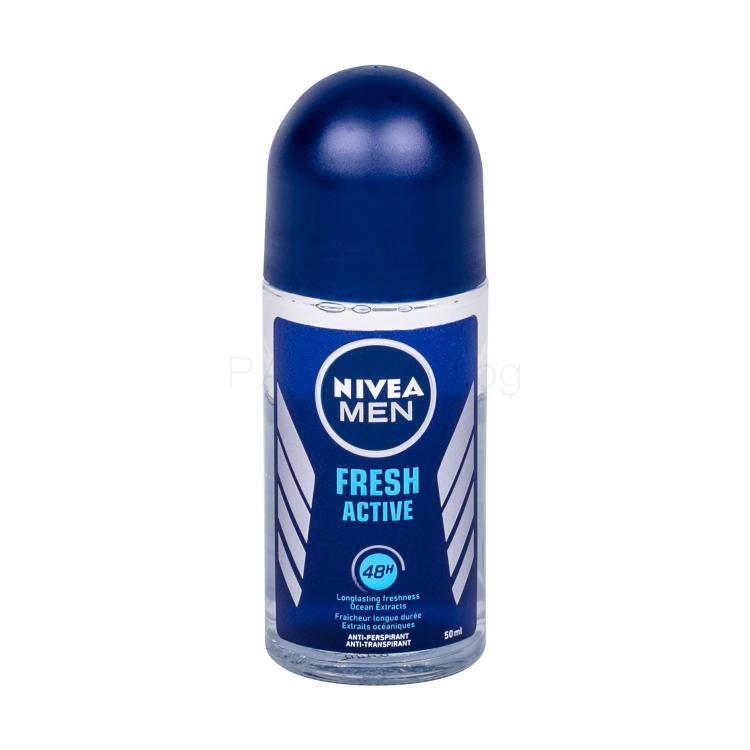 Nivea Men Fresh Active 48h Антиперспирант за мъже 50 ml