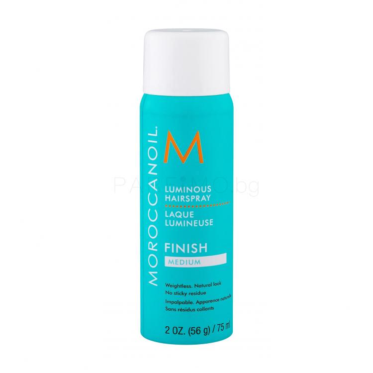 Moroccanoil Finish Luminous Hairspray Лак за коса за жени 75 ml