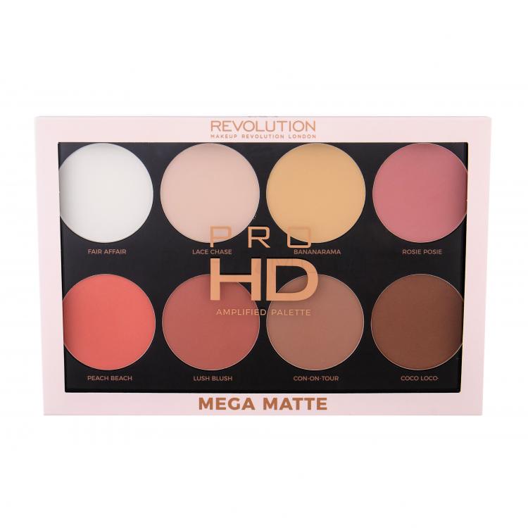 Makeup Revolution London Pro HD Amplified Palette Пудра за жени 32 гр Нюанс Mega Matte