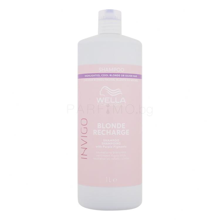 Wella Professionals Invigo Blonde Recharge Шампоан за жени 1000 ml