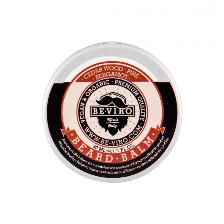 Be-Viro Men´s Only Beard Balm Cedar Wood, Bergamot, Pine Балсам за брада за мъже 30 ml
