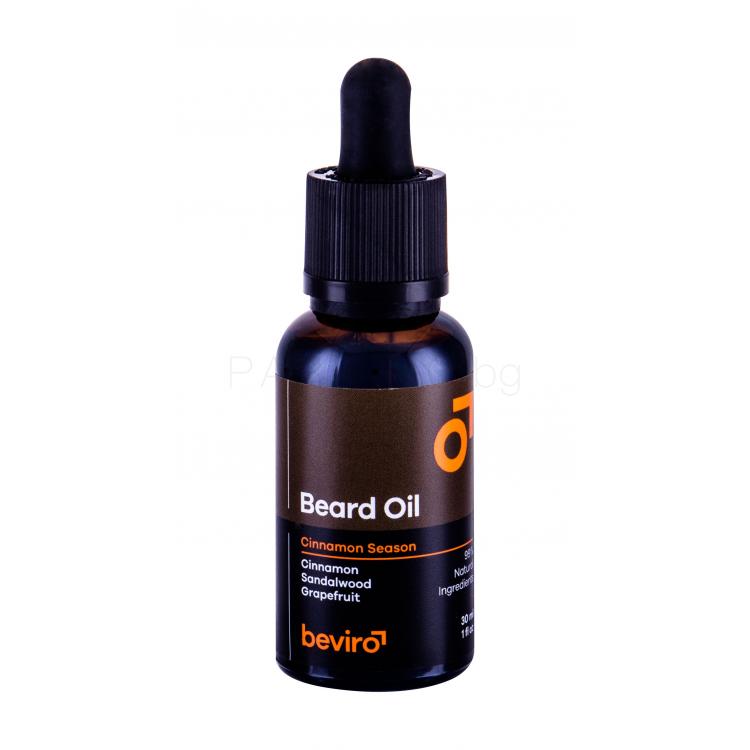 Be-Viro Men´s Only Beard Oil Олио за брада за мъже 30 ml Нюанс Grapefruit, Cinnamon, Sandal Wood
