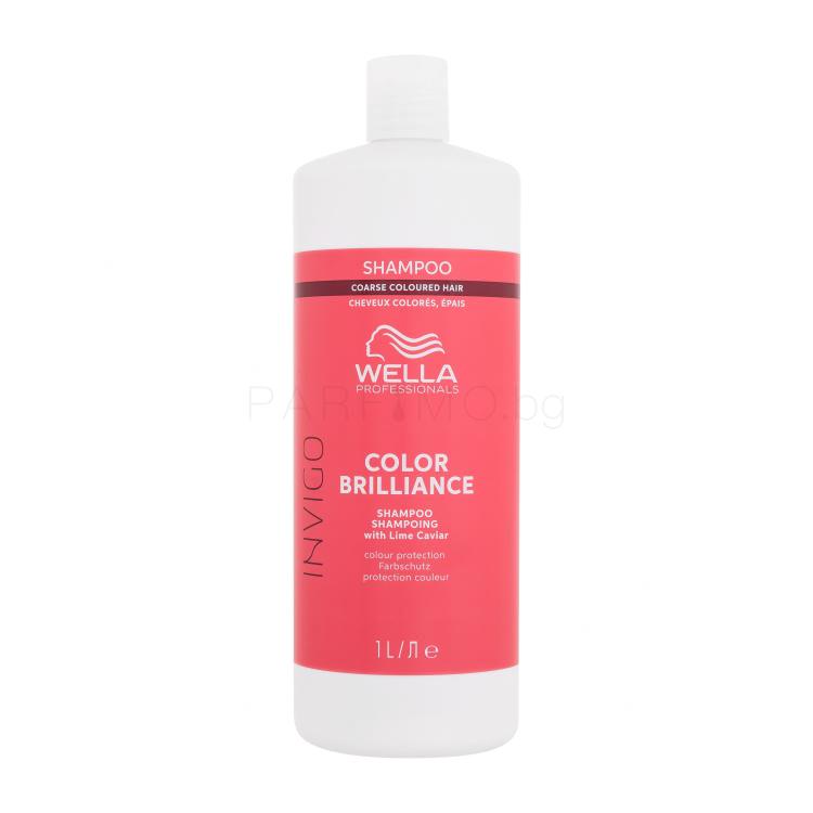 Wella Professionals Invigo Color Brilliance Coarse Hair Шампоан за жени 1000 ml