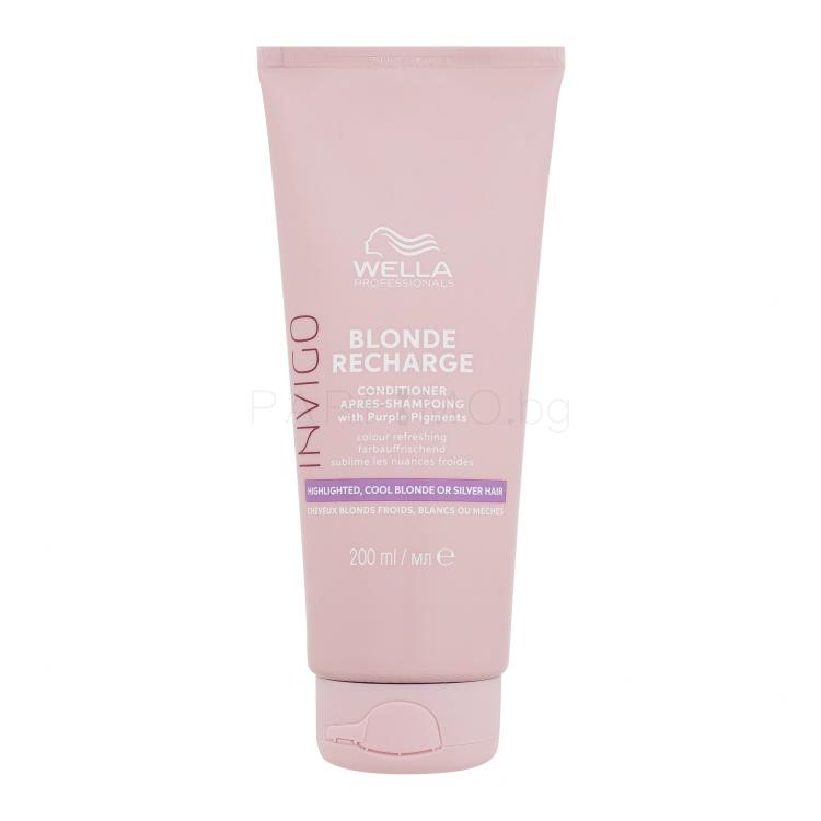 Wella Professionals Invigo Blonde Recharge Балсам за коса за жени 200 ml Нюанс Cool