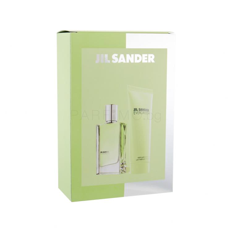 Jil Sander Evergreen Подаръчен комплект EDT 30 ml + лосион за тяло 75 ml увредена кутия