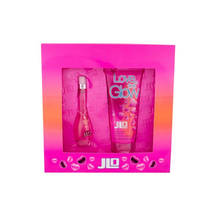 Jennifer Lopez Love At First Glow Подаръчен комплект EDT 30 ml + душ гел 200 ml увредена кутия