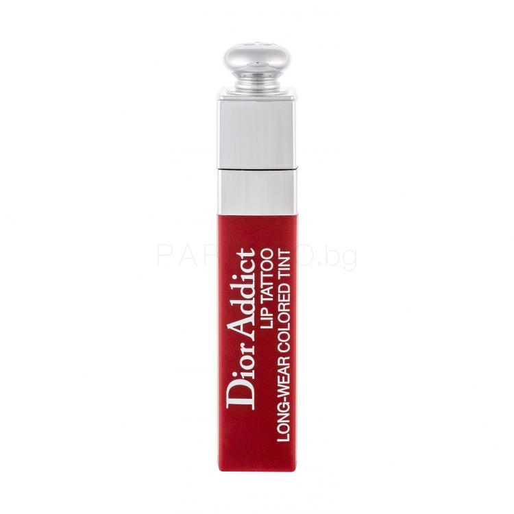 Christian Dior Dior Addict Lip Tattoo Червило за жени 6 ml Нюанс 661 Natural Red