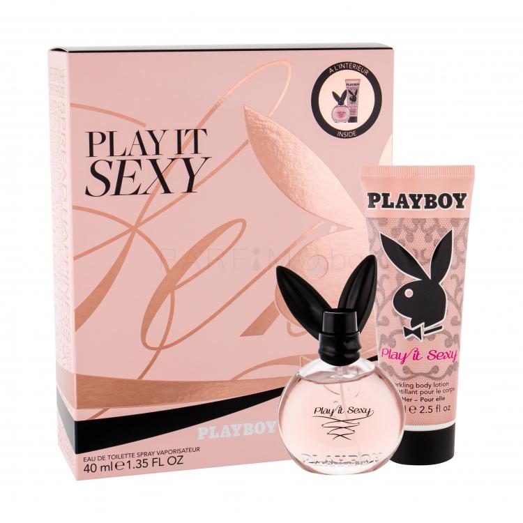 Playboy Play It Sexy Подаръчен комплект EDT 40 ml + лосион за тяло 75 ml