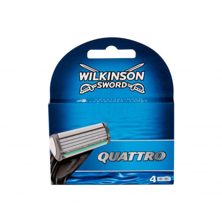 Wilkinson Sword Quattro Резервни ножчета за мъже Комплект