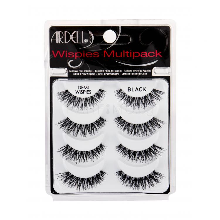 Ardell Wispies Demi Wispies Изкуствени мигли за жени 4 бр Нюанс Black