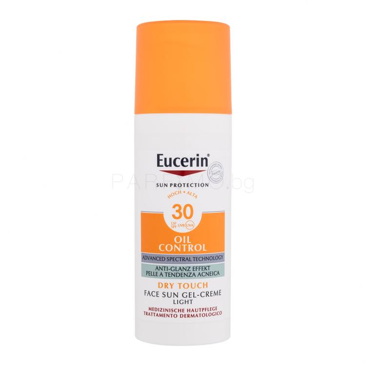 Eucerin Sun Oil Control Sun Gel Dry Touch SPF30 Слънцезащитен продукт за лице 50 ml