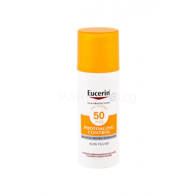 Eucerin Sun Protection Photoaging Control Face Sun Fluid SPF50 Слънцезащитен продукт за лице за жени 50 ml