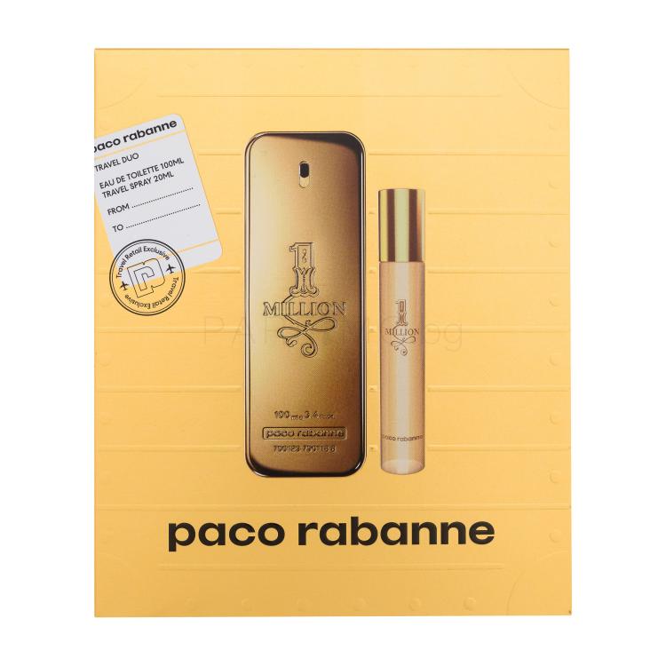 Paco Rabanne 1 Million Подаръчен комплект EDT 100 ml + EDT 20 ml
