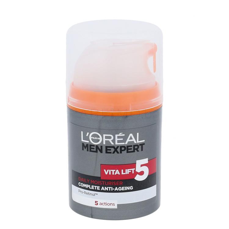 L&#039;Oréal Paris Men Expert Vita Lift 5 Дневен крем за лице за мъже 50 ml увредена кутия