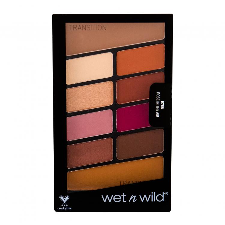 Wet n Wild Color Icon 10 Pan Сенки за очи за жени 8,5 гр Нюанс Rosé In The Air