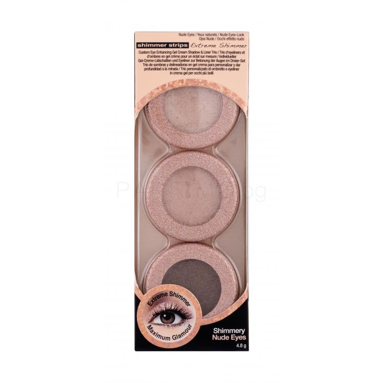 Physicians Formula Shimmer Strips Extreme Shimmer Trio Сенки за очи за жени 4,8 гр Нюанс Nude