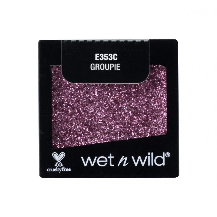 Wet n Wild Color Icon Glitter Single Сенки за очи за жени 1,4 гр Нюанс Groupie