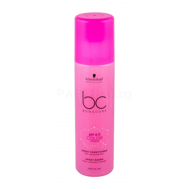 Schwarzkopf Professional BC Bonacure Color Freeze pH 4.5 Spray Conditioner Балсам за коса за жени 200 ml