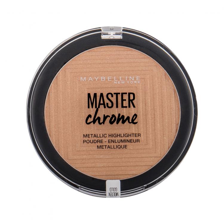 Maybelline Master Chrome Хайлайтър за жени 9 гр Нюанс 100 Molten Gold