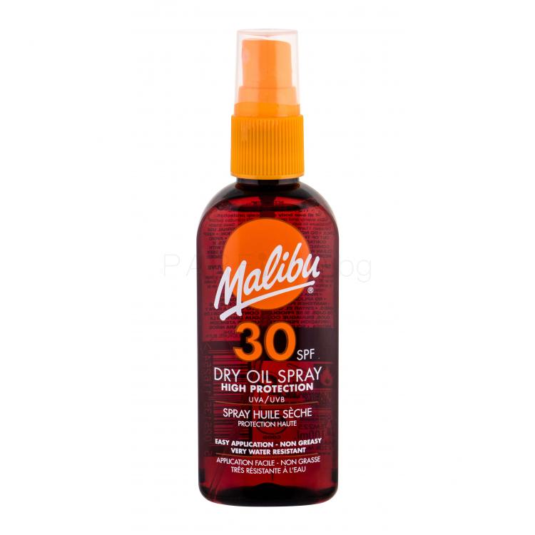 Malibu Dry Oil Spray SPF30 Слънцезащитна козметика за тяло 100 ml